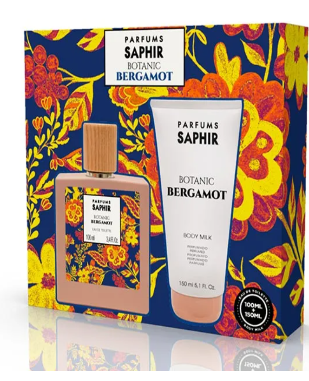 Saphir Estuche duplo Botanic Bergamot + body milk