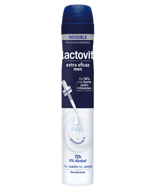 Lactovit Desodorante Extra Eficaz 0% Alcohol 48h Spray 200 ml