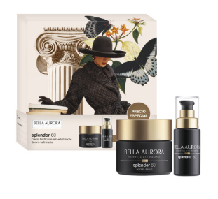 Bella Aurora Pack splendor 60 noche + splendor serum reafirmante