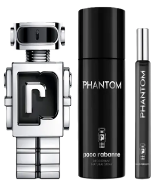 Phantom 100 ml + Travel Spray 10 ml + desod Paco Rabanne