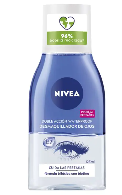 Desmaquillador ojos doble acción Nivea