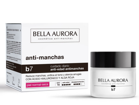 Bella Aurora b7 Crema antimanchas y antiedad para piel normal-seca