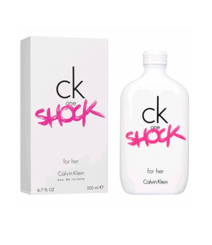 CK ONE SHOCK FOR HER EDT SPRAY 200 ML