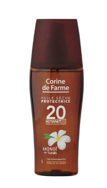 CORINE DE FARME Huile Solaire Sèche Protectrice con SPF