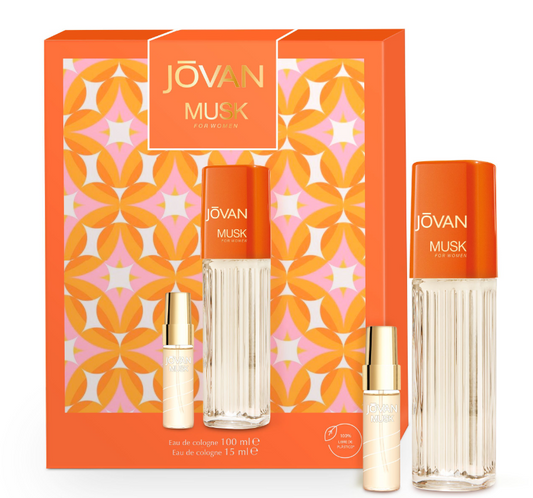 Jovan Musk eau de cologne natural spray 100 ml + 15 ml