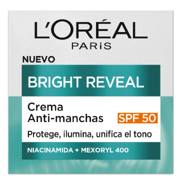 L´Oreal Bright Reveal crema anti-manchas fp 50