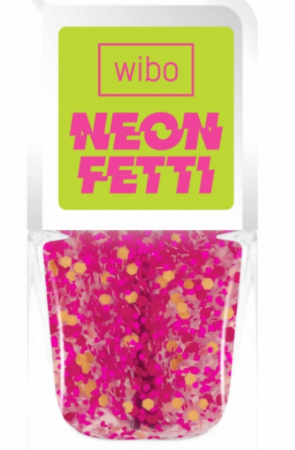 Wibo Neon Fetti Nail Polish