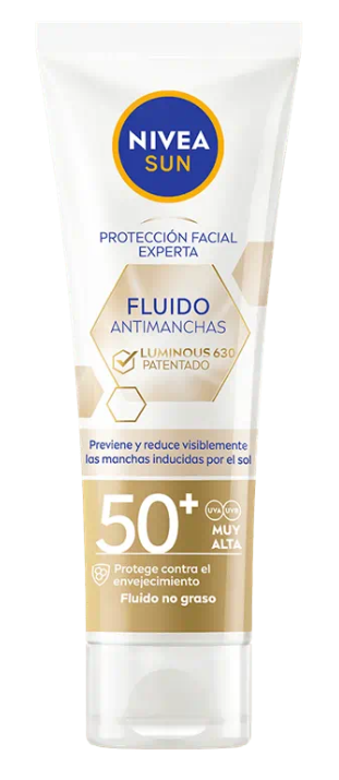 Nivea Fluido Solar Antimanchas Luminous630 FP 50+