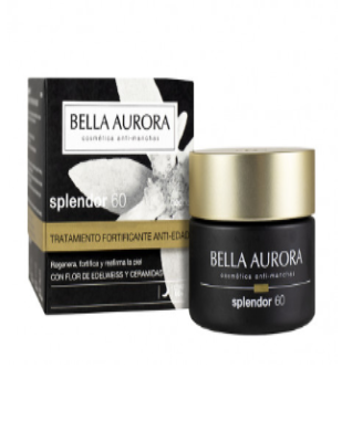 Bella Aurora Splendor +60 Crema de noche. Tratamiento fortificante antiedad