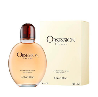 CK OBSESSION MEN EDT SPRAY 125 ML