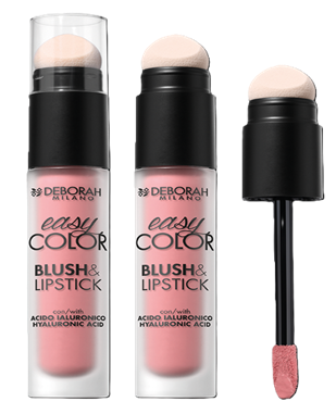 Deborah easy color blush & lipstick