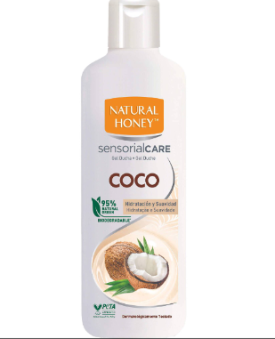 Natural Honey Gel coco 600 ml
