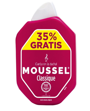 Moussel classique 35%+gratis (750ml)