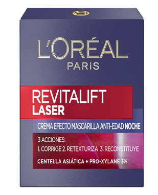 L'Oréal Revitalift Laser X3 Crema Cicatrizante de Noche Anti-Edad 50 ML