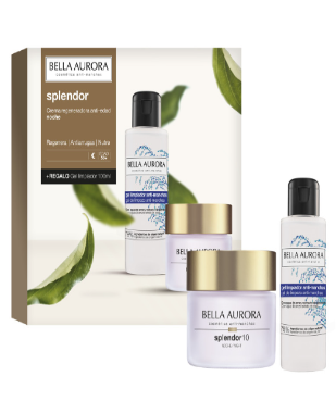 Bella Aurora Pack Splendor10 Crema Antiarrugas de noche + Regalo Gel limpiador antimanchas