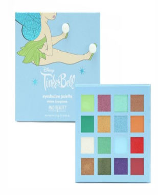 Disney Tinker Bell eyeshadow palette Mad Beauty