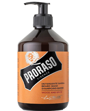 Proraso champú barba amarillo wood and spice 500