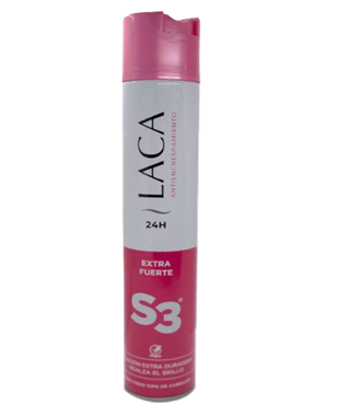 Laca S3 rosa extra fuerte