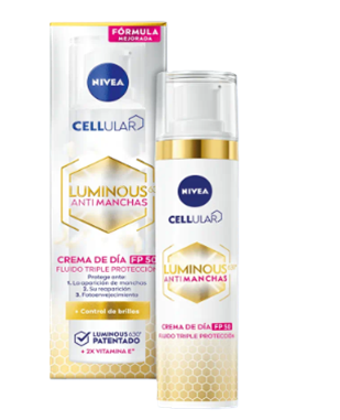 Nivea cellular crema día sfp 50 fluido luminous