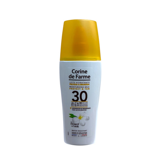 Corine de Farme Leche Hidratante Protect & Tan Monoi de Tahití SPF 30 / SPF 50