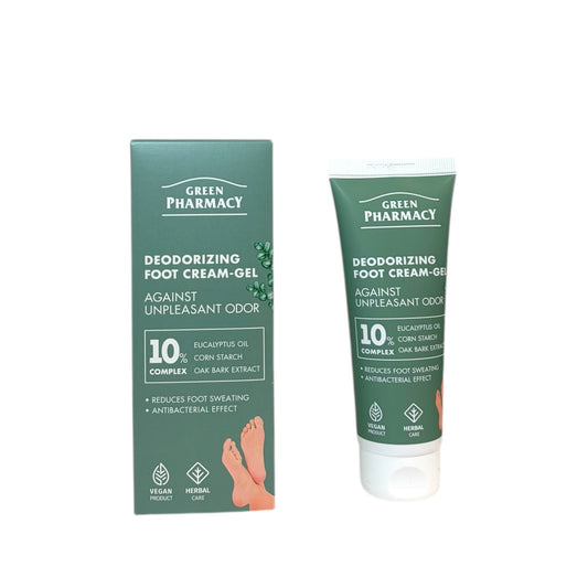 Green Pharmacy crema gel desodorante pies eucalipto anti olor