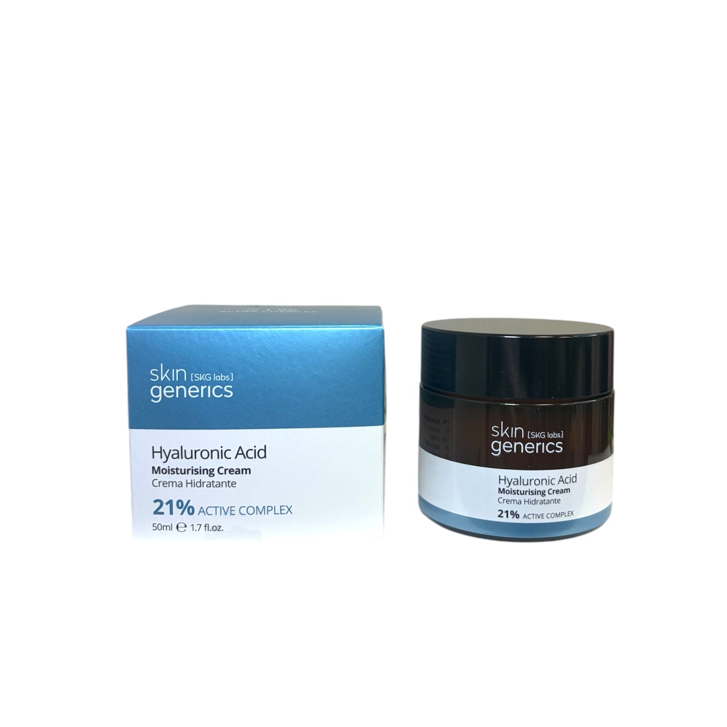 Crema hidratante Skin Generics con ácido hialurónico