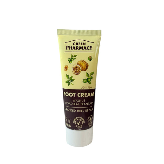 
Green Pharmacy crema pies talones agrietados urea nuez llanten reparadora