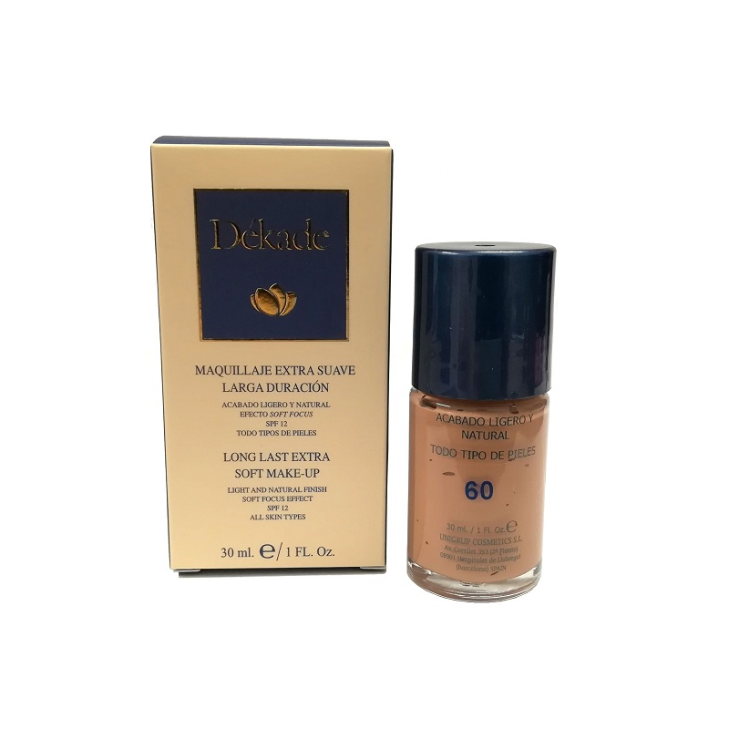 Dékade Maquillaje efecto suave larga duración