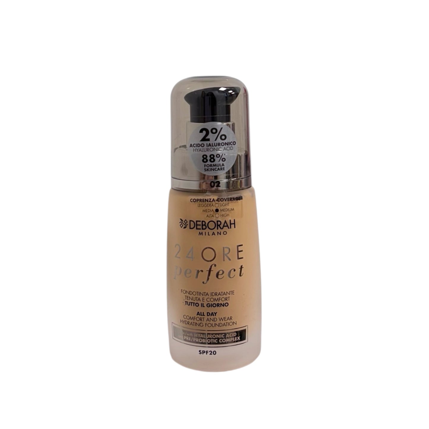 Base de Maquillaje Deborah Milano 24ORE Perfect SPF20