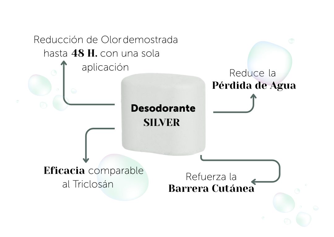 REFORMULACIÓN Desodorante Sólido ECO Piel Sensible SILVER SEA