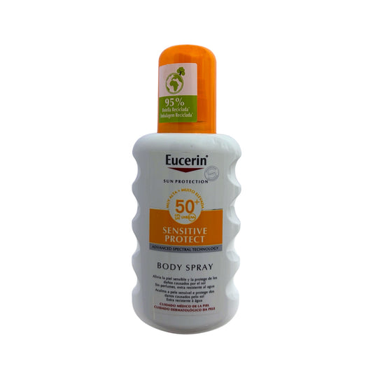 Eucerin Sun Sensitive Protect Body Spray SPF 50+ Protección Muy Alta 200 ml