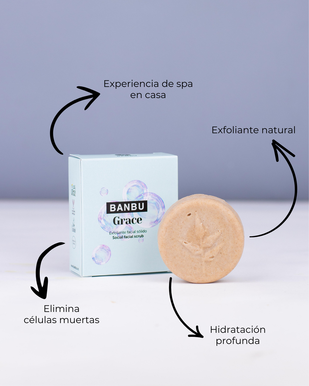 Exfoliante Facial solido GRACE