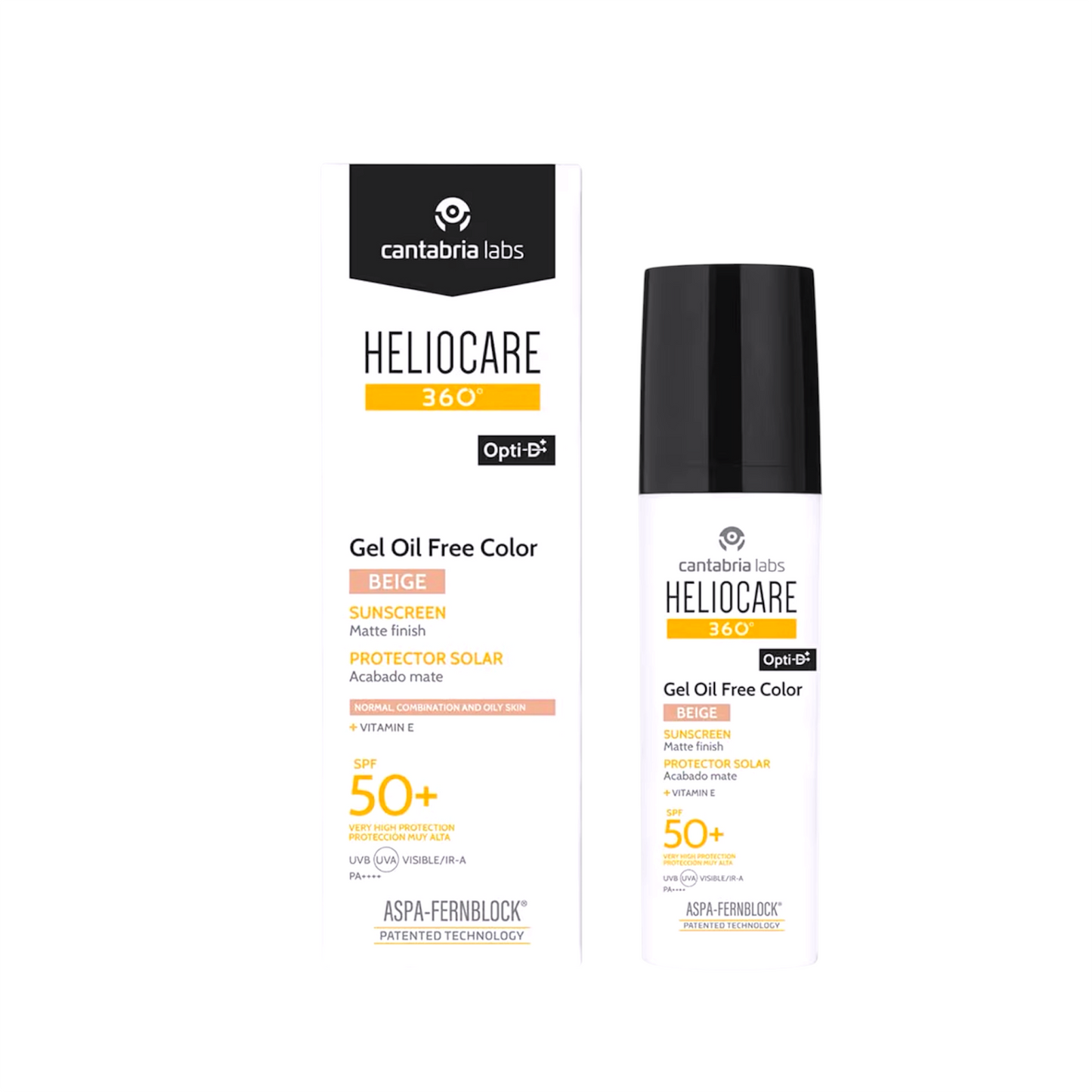 HELIOCARE 360º Gel Oil Free con Color Beige SPF 50+