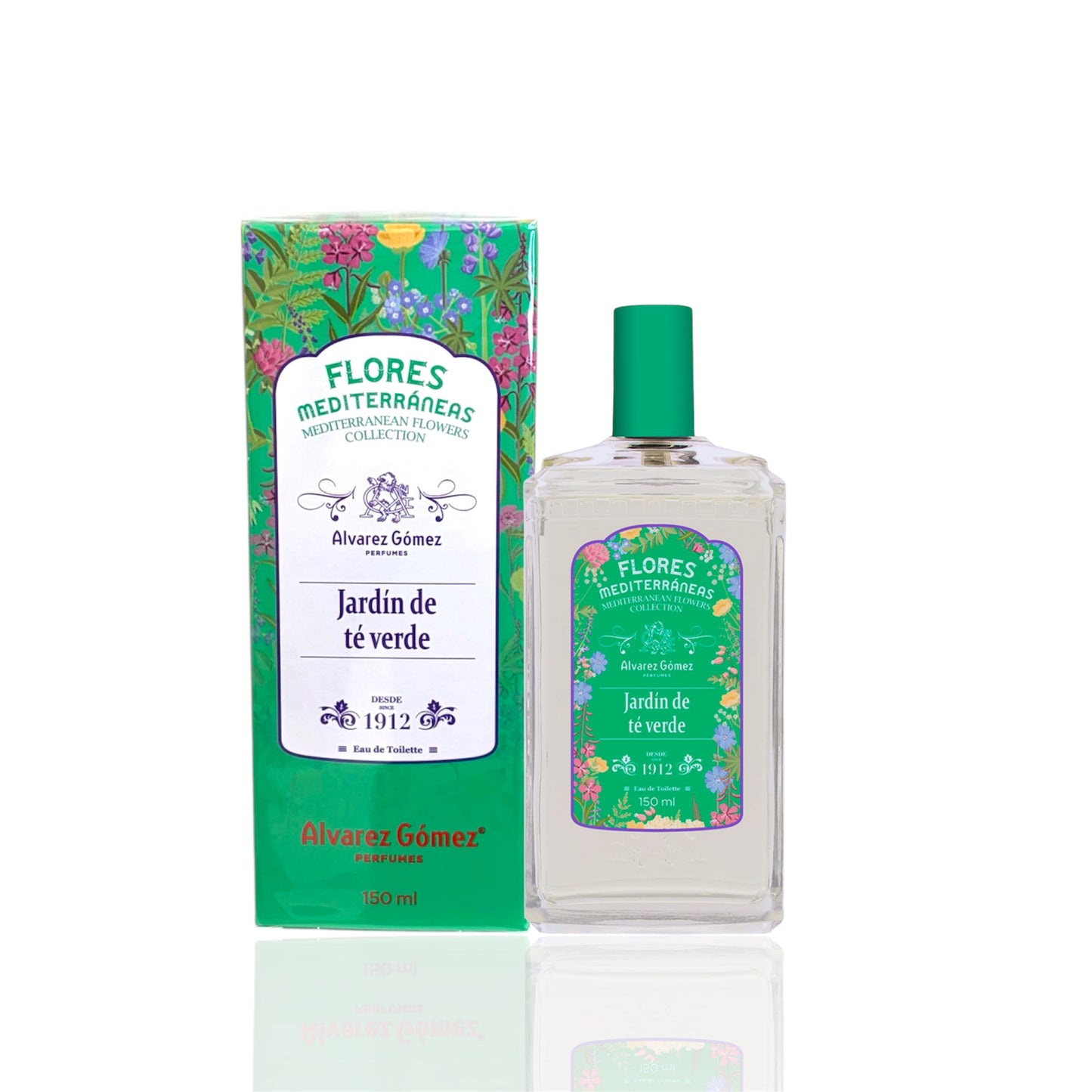 Perfume té verde Álvarez Gómez colonia fresca mediterránea mujer