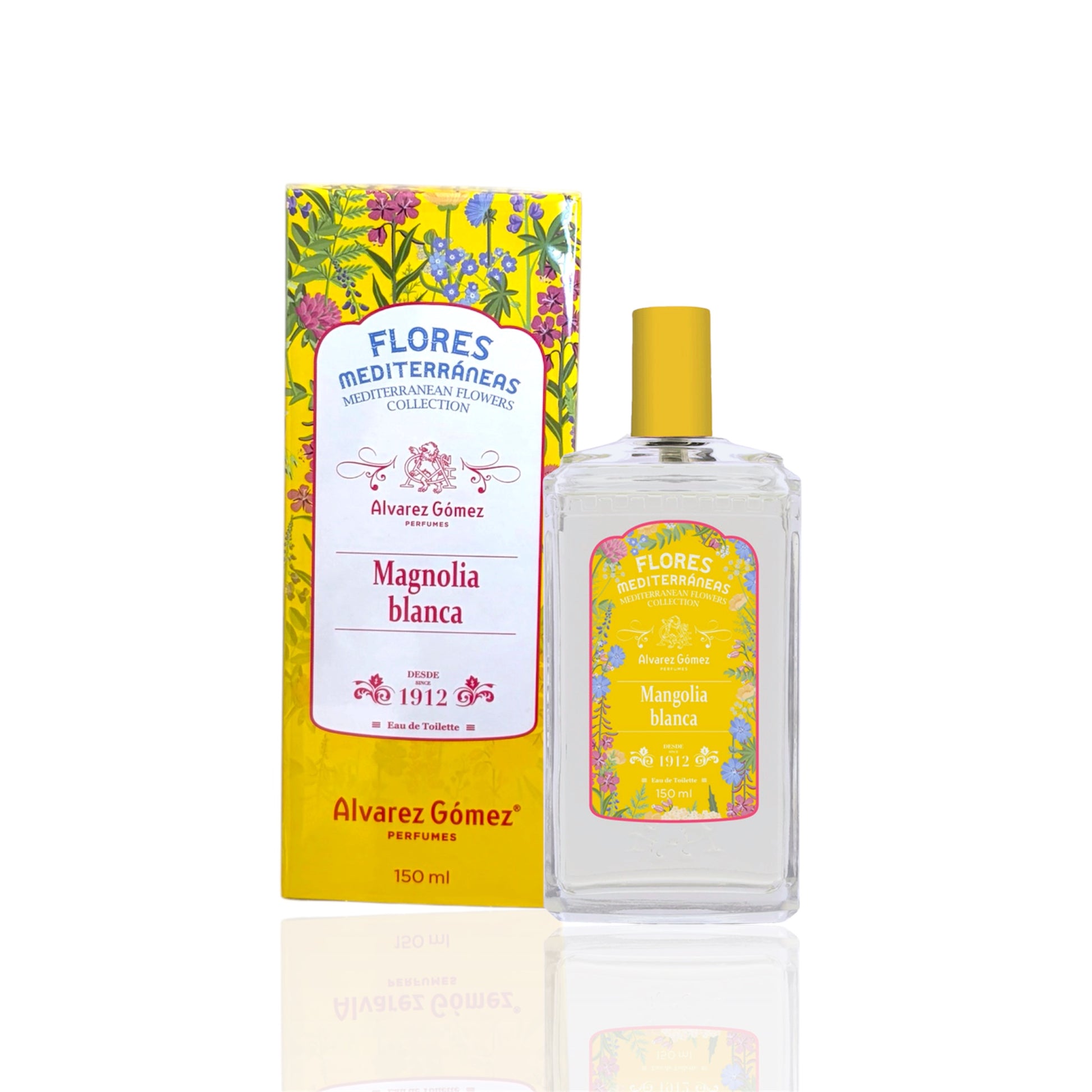 Perfume magnolia blanca Álvarez Gómez colonia floral fresca mujer