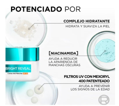 L´Oreal Bright Reveal crema anti-manchas fp 50