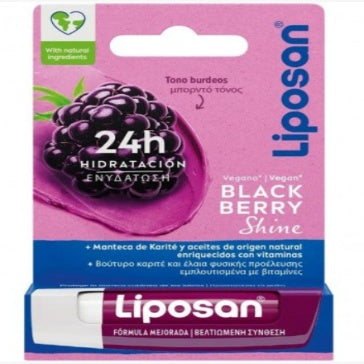 Liposan Black Berry shine tono burdeos