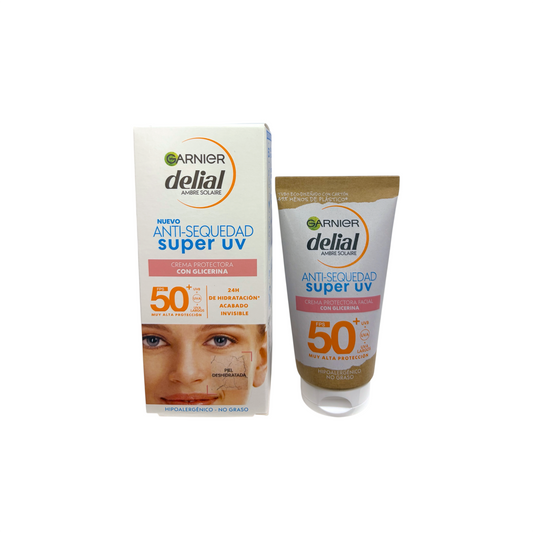 Garnier Delial Anti-Sequedad Super UV SPF 50+