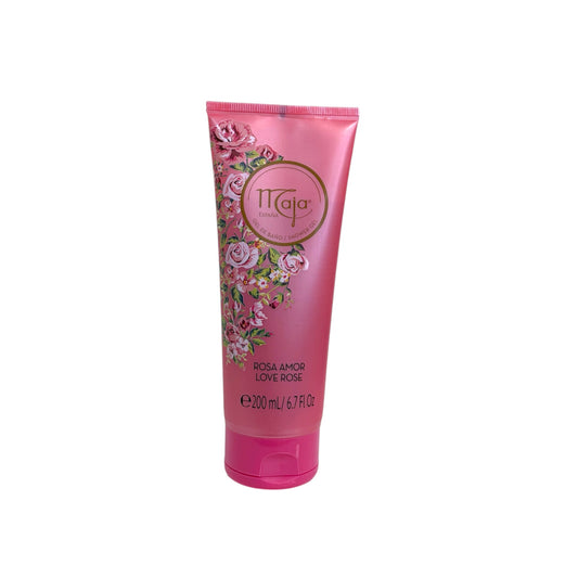 Gel de baño Rosa Amor Maja Love Rose 200 ml floral