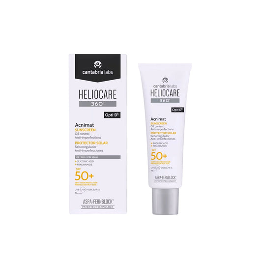 Heliocare 360º Acnimat Protector Solar Oil Control SPF 50+ para piel gras