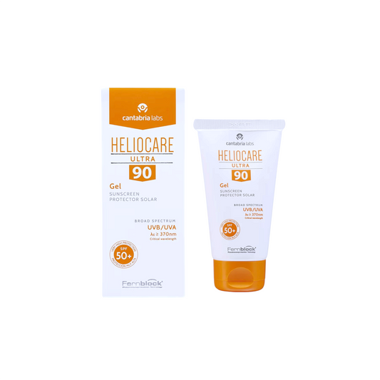 Heliocare Ultra 90 Gel Protector Solar SPF 50+ con tecnología Fernblock®