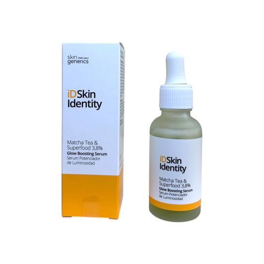 Skin Generics iD Skin Identity matcha tea superfood 3.8% serum luminosidad antioxidante