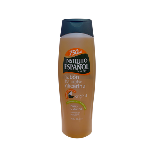 Instituto Español Jabón Natural de Glicerina Original para Baño y Ducha 750 ml