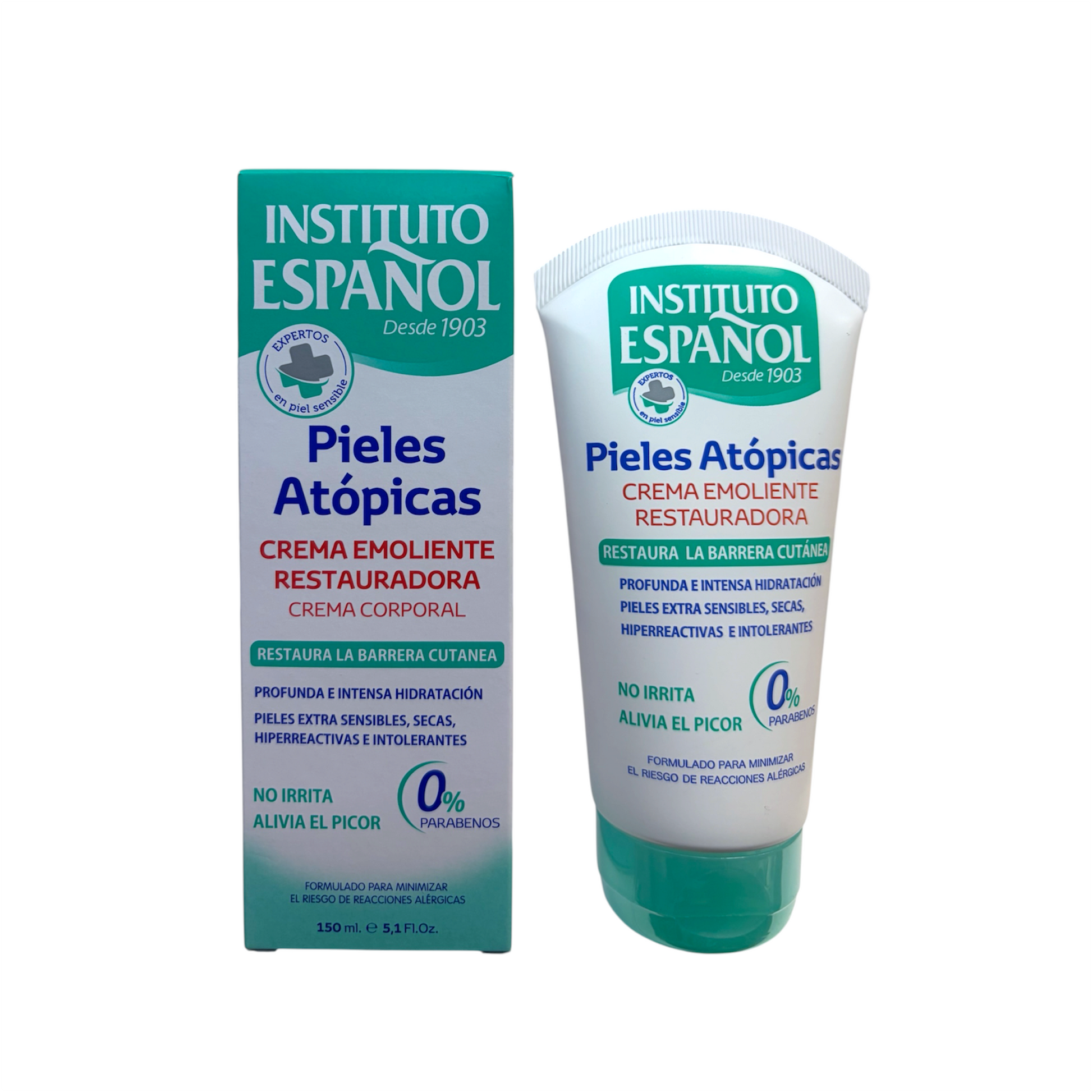 Instituto Español Crema Emoliente Restauradora para Pieles Atópicas 150 ml