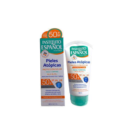 Instituto Español Protección Solar Pieles Atópicas SPF 50+ Facial y Corporal 150 ml