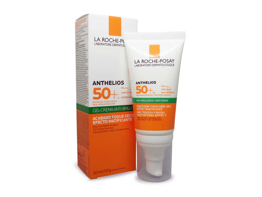 La Roche-Posay Anthelios Gel-Crema Toque Seco con Color SPF50+ (50 ml)