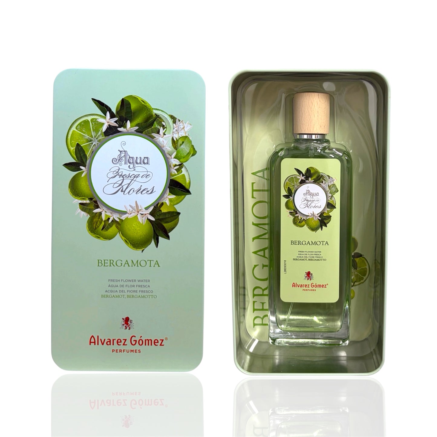 Colonia Agua Fresca de Flores Bergamota Alvarez Gómez frasco