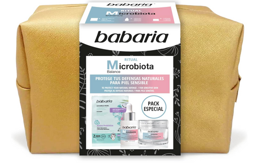 Babaria Neceser Dorado Ritual Microbiota