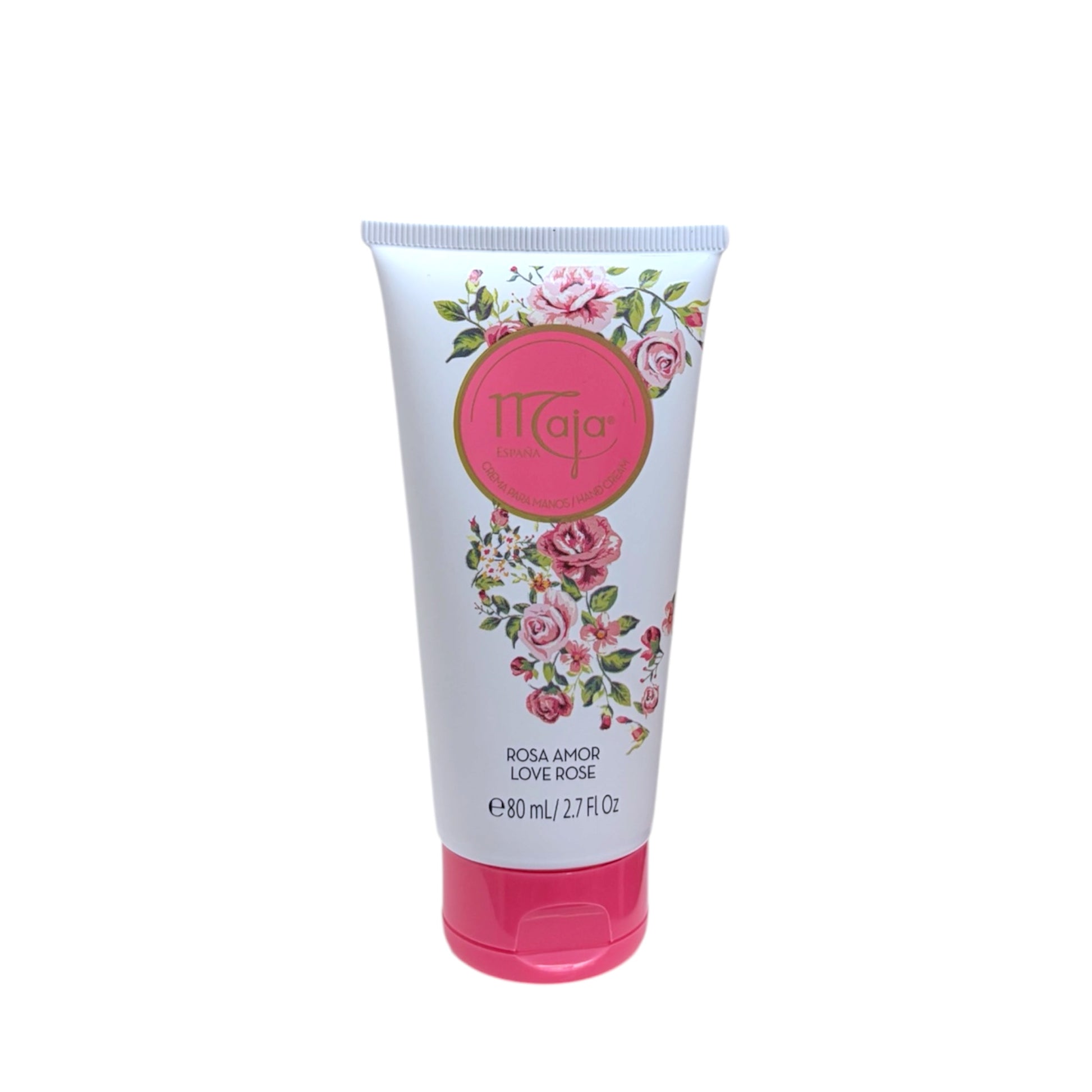 Crema de manos Maja Rosa Amor hidratante perfumada 80 ml