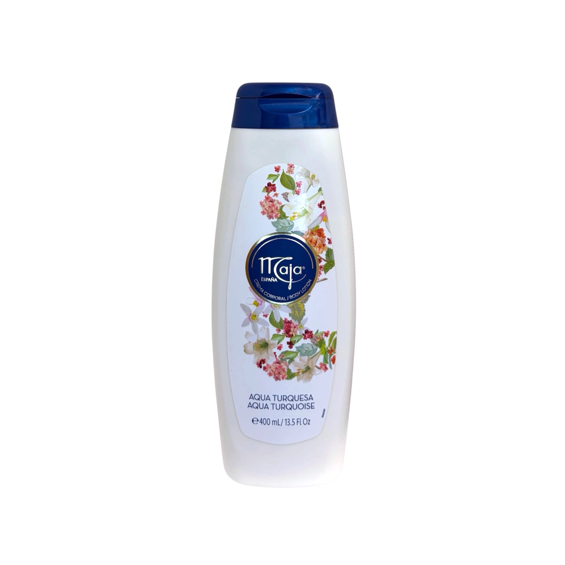 Loción corporal Maja Aqua Turquesa hidratante perfumada 400 ml